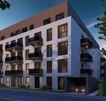 Bester Energiestandard! Moderne 1-Zi-Wohnung mit Balkon und Küche - KFW 40 NH - Neuötting