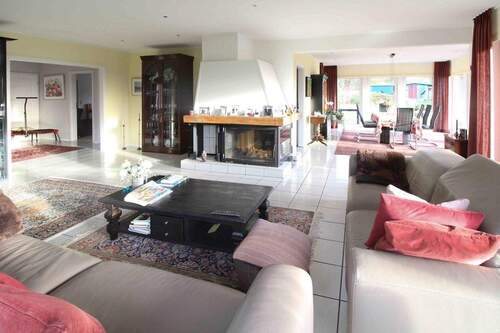 Wohnbereich mit Kamin - 