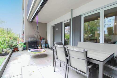 Terrasse - Einfamilienhaus in Frankfurt zum Kaufen