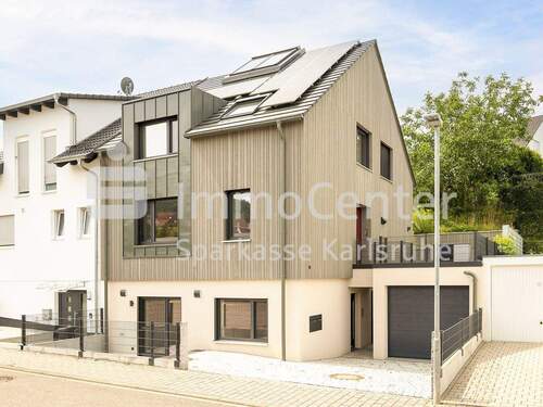 Ansicht - Ein Zuhause mit Mehrwert - Moderne Doppelhaushälfte mit Einliegerwohnung und KfW 40 Plus Standard