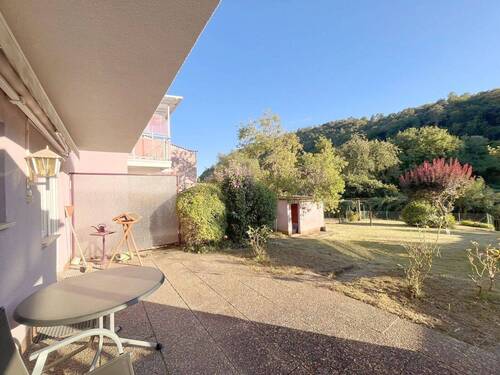 Terrasse mit Garten Haupthaus - 