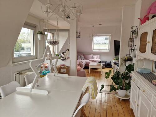 Wohnzimmer DG-Wohnung - 