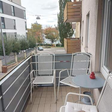 Der Balkon - 3 Zimmer Etagenwohnung in Heilbronn