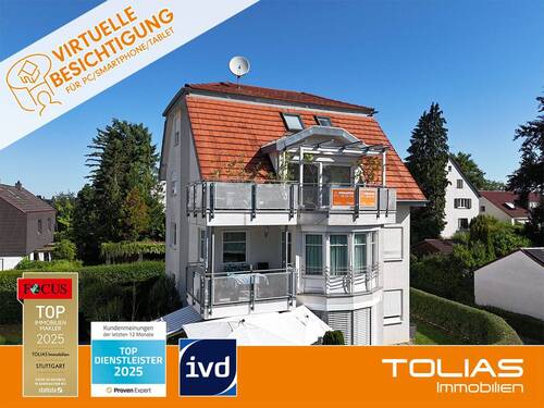 Titelbild - Ihr neues Zuhause: lichtdurchflutete Maisonette-Wohnung mit Charme in Stuttgart-Weilimdorf