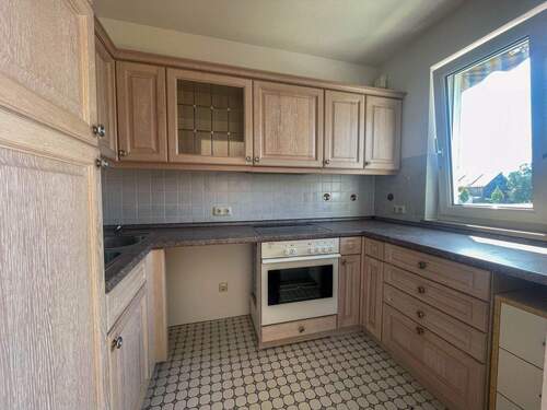 Einbauküche mit WM-Anschluss - 