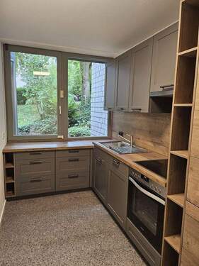 Küche - Stilvolle 3 Zi-Wohnung mit Garten & Terrasse - Erstbezug nach hochwertiger Renovierung