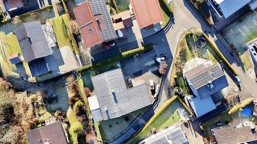 Das Grundstück von oben - 