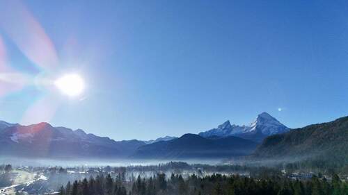 Die Berchtesgadener Bergwelt - 8 Zimmer Einfamilienhaus in Bischofswiesen