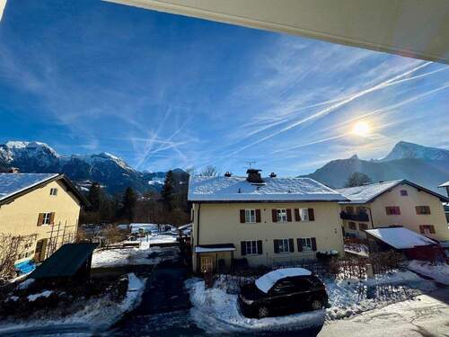 Winterblick vom Balkon - 