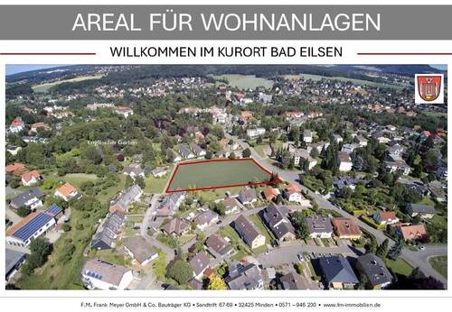Bild1 - Quartier für Geschosswohnungsbau nahe Bückeburg für ca. 60 Wohnungen