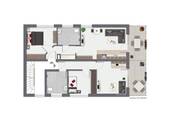 Grundriss Obergeschoss - 