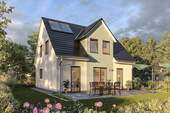 1 - Flair_113 - Gartenansicht.jpg - 5 Zimmer Einfamilienhaus in Schweringen