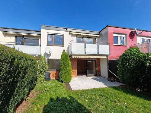 Gartenansicht - 4 Zimmer Reihenmittelhaus in Pfullingen