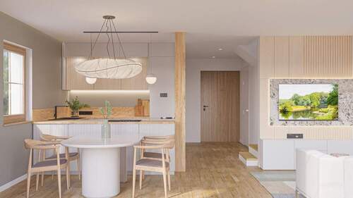 Küchen und Essbereich - 