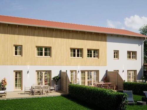 Süd Ansicht u. Terrasse - 5 Zimmer Reihenendhaus zum Kaufen in Achenmühle Gemeinde Rohrdorf