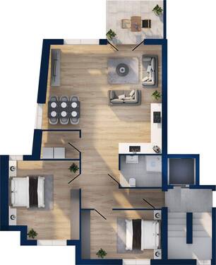 Wohnung 5 - 