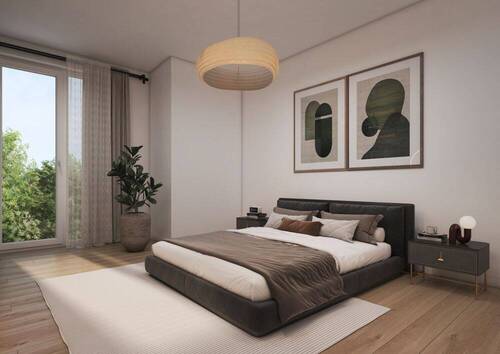 Schlafzimmer 1 - Etagenwohnung mit 90,30 m&sup2; in Bonn zum Kaufen