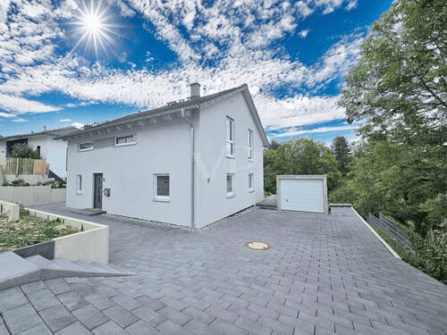 Vorderansicht des Hauses - 