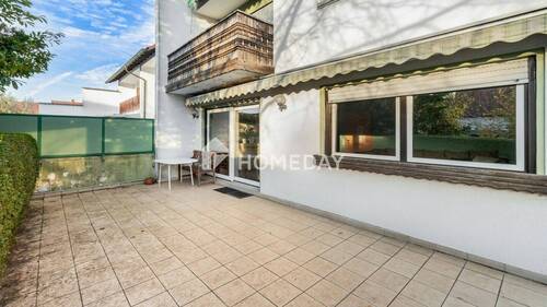 Terrasse 2 - 4 Zimmer Einfamilienhaus in Oberhausen-Rheinhausen