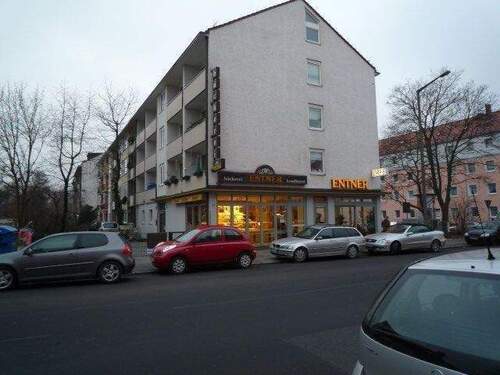 Ansicht - gepflegte, helle,moderne 1,5 ZW , Laminat, modernes Duschbad, Balkon