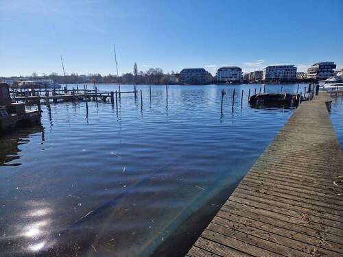 Bootssteg Blick nach Grünau - 