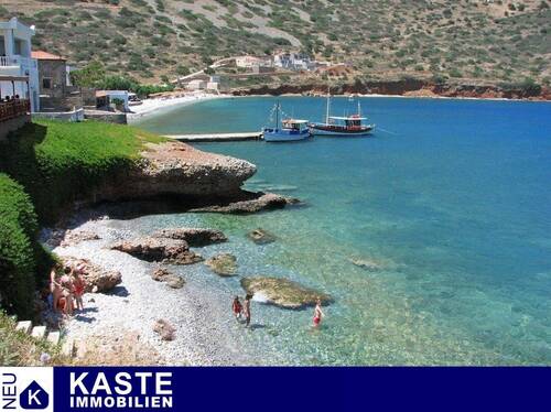 Titel - Baugrundstück mit Meerblick in Plaka, Elounda