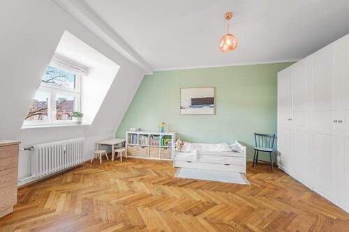 Schlafzimmer - Etagenwohnung mit 67,30 m&sup2; in München zum Kaufen