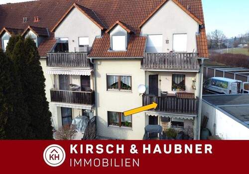 Balkon in Südausrichtung - Gut geschnittene 4-Zimmer-Wohnung mit Balkon! Sofort frei! Postbauer-Heng