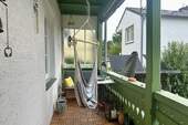 Balkon mit Gartenzugang - 