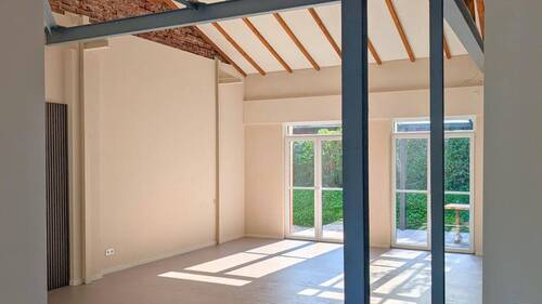 Wohnbereich - ERSTBEZUG - Loft-Wohnung in Herbede - Wohnen auf einer Ebene mit großer Terrasse und eigenem Eingang