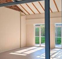 ERSTBEZUG - Loft-Wohnung in Herbede - Wohnen auf einer Ebene mit großer Terrasse und eigenem Eingang - Witten