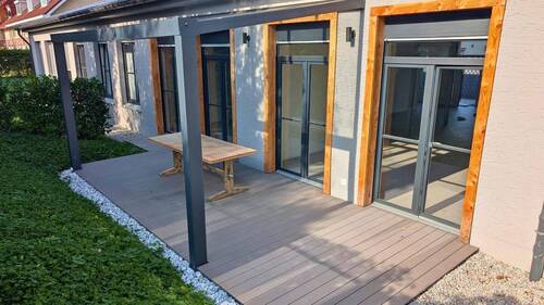 Überdachte Terrasse - 3 Zimmer Etagenwohnung in Witten