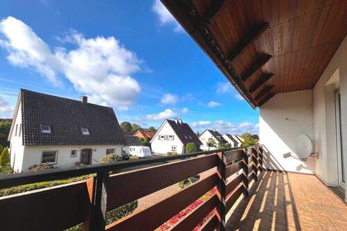 04_Ausblick_Balkon - Doppelhaushälfte mit 110,00 m² in Bad Essen / Wittlage zum Kaufen