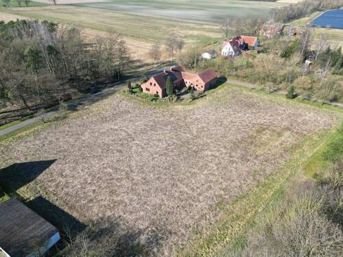 Gartenansicht - Mehrfamilienhaus, Wohnhaus mit 138,70 m&sup2; in Rahden zum Kaufen