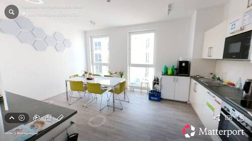 Voll ausgestattete Küche - Büro in Potsdam