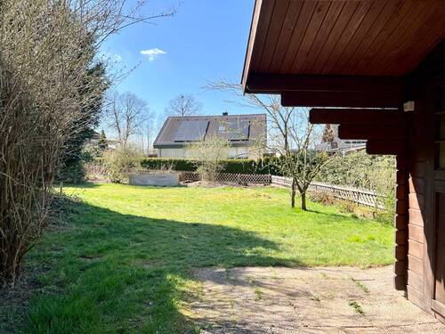 Blick in den hinteren Garten - 