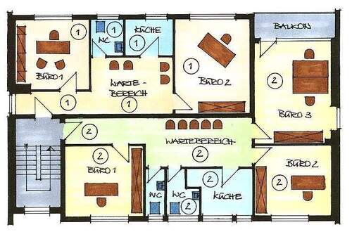 Büro 1 - 