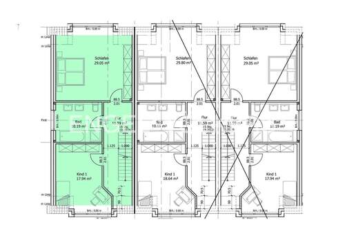 Dachgeschoss Haus 1 - 