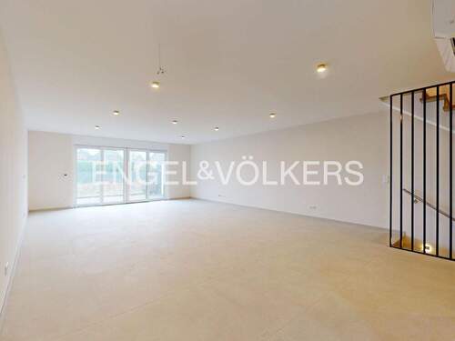 weiträumiger Wohn- und Essbereich mit Gartenzugang - Reihenendhaus mit 173,00 m&sup2; in Kamp-Lintfort zur Miete