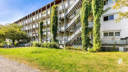 Außenansicht 2 - 2 Zimmer Etagenwohnung zum Kaufen in Leipzig