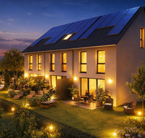 Neubau-Reihenhäuser mit Terrasse, auf eigenem Grundstück, S-Plieningen (höchster KFW-Standard) - Stuttgart