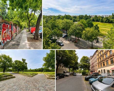 Weitblick über Park - 