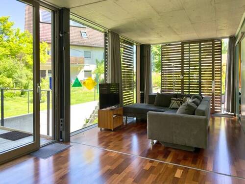 relaxter Blick in die Natur - 