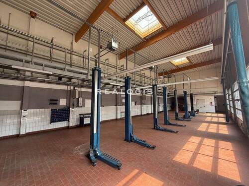 Innenansicht Werkstatt - Halle in Hamburg