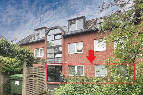 Seitenansicht Bürozugang - 