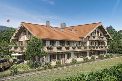 Außenansicht - 3 Zimmer Etagenwohnung zum Kaufen in Gmund