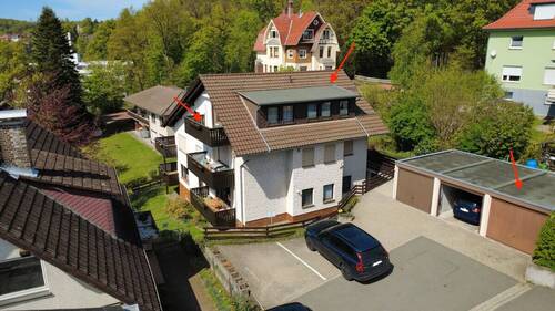 Außenansicht 3 - 3 Zimmer Etagenwohnung zum Kaufen in Bad Sachsa