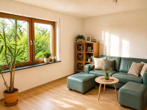 Wohnzimmer - Einfamilienhaus mit 127,00 m&sup2; in Morbach zum Kaufen