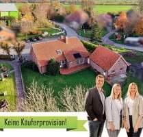Dorf-Idylle nahe der Stadt Leer: Einfamilienhaus mit Doppelgarage und viel Potenzial - Detern / Amdorf