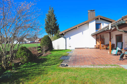 Ansicht Terrasse Frühjahr - 